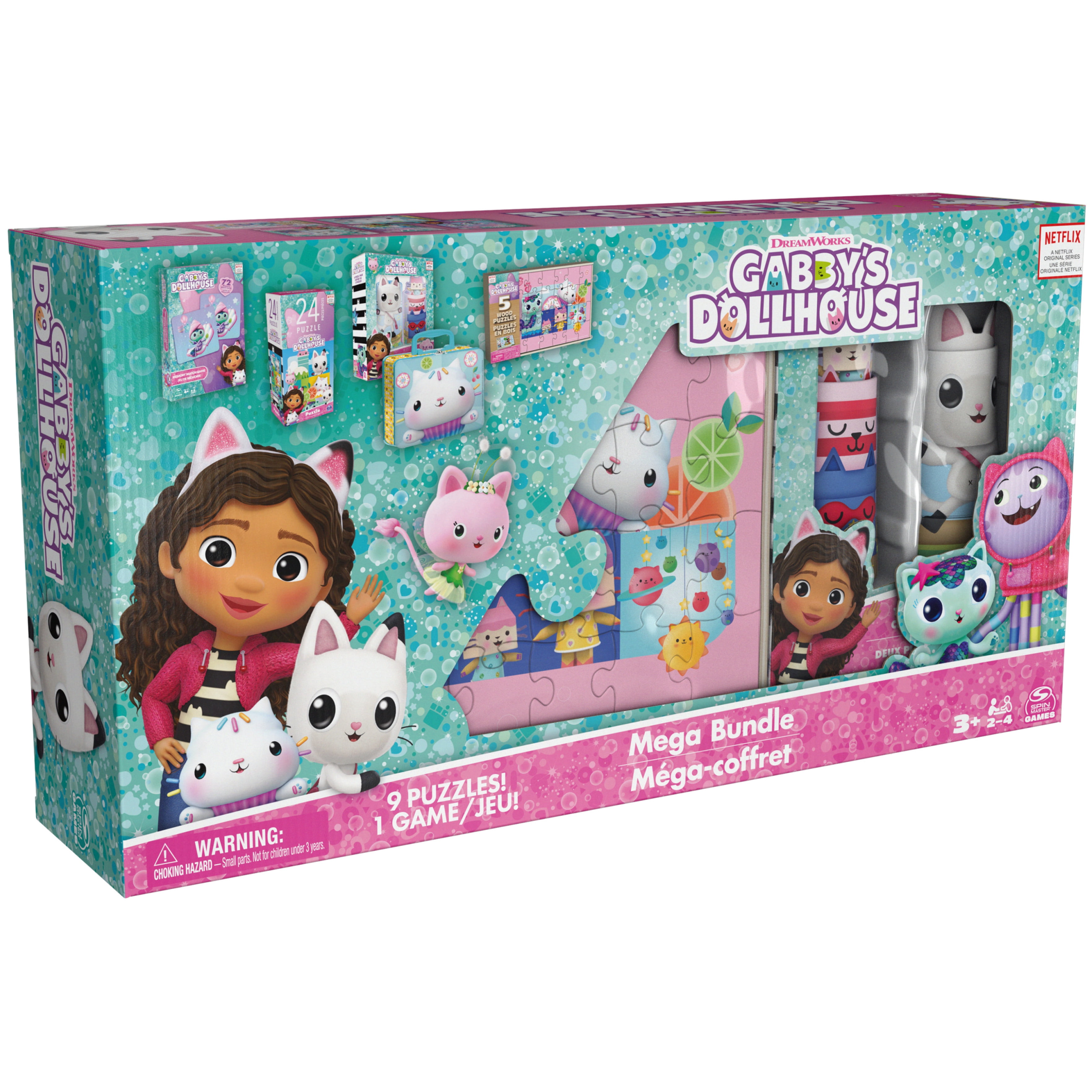 Puzzle Enfant Playmobil Coffret De Puzzles 2x60 / 2x100 PCs - Jeux - Jouets  BUT