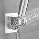 thumbnail image 4 of Soporte de pared para cabezal de ducha, adhesivo para soporte de cabezal de ducha, soporte de pared para cabezal de ducha, soporte impermeable para mango de ducha, ajustable (cromado), 4 of 5