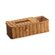 thumbnail image 4 of Dispensador de pañuelos faciales, porta papel, dispensador de pañuelos para baño Marrón claro, 4 of 9