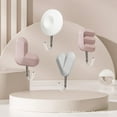 thumbnail image 3 of Davurpey light luxury LOVE plastic letter hook creative no punch dorm bedroom bathroom kitchen door back wall adhesive hook, 3 of 7