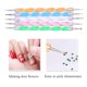 thumbnail image 4 of Pluma de puntos de doble punta para decoración de uñas y diamantes de imitación, kit de manicura y pedicura Afortunado Sencillez, 4 of 5