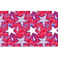 thumbnail image 2 of Metz, Andi 32x21 White Modern Wood Framed Museum Art Print Titled - Patriotic Paisley II, 2 of 4