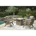 thumbnail image 6 of Signature Design by Ashley Haven Retreat Rocking Lounge Chair with Rust Resistant Frame and Foam Cushion, Beige, 6 of 6