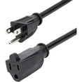 thumbnail image 6 of StarTech 15 ft Power Cord Extension - NEMA 5-15R to NEMA 5-15P - 15ft - Black, 6 of 9