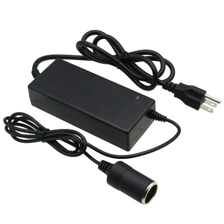 110v Dc Lcd LotFancy AC to DC Converter - 110V to 12V 8A 96W Power Adapter with Car Cigarette Lighter Socket, UL Listed ()
