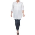 thumbnail image 2 of White Mark Long Button-Down Shirt Dress (Women's & Women's Plus), 2 of 5