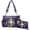 Purple, variant on Premium Rhinestone Camouflage Cross Leather Women's Handbag Purse Matching Wallet One Set in Multi Colors