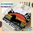 thumbnail image 2 of Always Be Dachshund-100 Throw Blanket Fannel Fleece Super Soft Funny Blanket Travel Throw Blanket for Bed Couch Sofa 40 x 50 Inch for Kid, 2 of 6