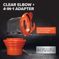 thumbnail image 5 of Camco RhinoFLEX 20 Ft RV Sewer Hose Kit with Pre Attached Bayonet Fittings, 5 of 9