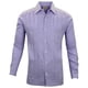 thumbnail image 1 of Manchester Guayabera Regular Fit Con Puño Convertible  Lavanda, G Manchester 3242B, 1 of 4