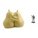 thumbnail image 1 of Sujetalibros de cerámica con forma de pera abrazada, fina artesanía, adorno para estantería, figura de caballero, estatua decorativa, adorno de mesa p, 1 of 8