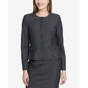 Calvin Klein - Peplum Blazer - Petite - 10P