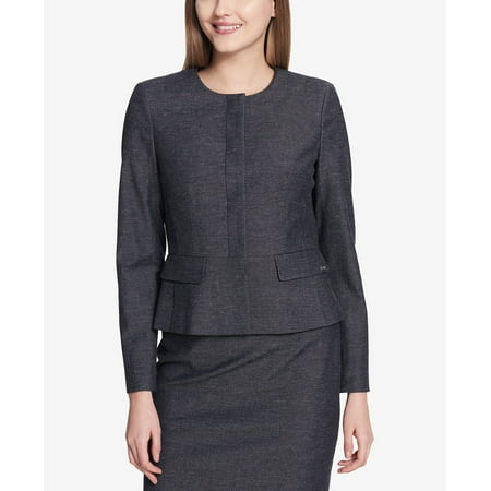 Calvin Klein - Peplum Blazer - Petite - 10P