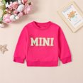 thumbnail image 2 of Okbabeha Mommy and Me Matching Outfits Family  Mama Mini Baby Girl Boy Women Sweatshirt Shirt Long Sleeve Pullover Sweater Tops, 2 of 7