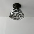 thumbnail image 5 of Enjoy Décor Lamps Tiffany 8-Inch Ceiling Light with Stained Glass Bowl, 5 of 5