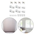 thumbnail image 3 of SIEYIO 18Pcs Pleated Blinds Fixing Bracket Set Drilling Replacement Parts for Window Shade Roller Curtain Clamp Accessories, 3 of 8