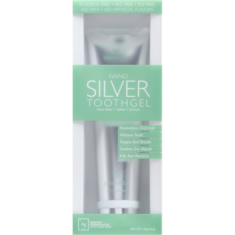 Elementa Silver - Nanosilver Tooth Gel (2 Pack) - Wintermint 