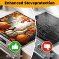 thumbnail image 6 of Pumpkin Stove Top Cover for Home Decoration Kitchen Pad Non-Stick Washable Cooktop Covers Countertop Protector Keep Stove Clean 28"x20", 6 of 7