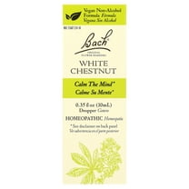 Bach Original Flower Remedies, White Chestnut, 0.35 fl oz (10 ml)