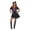 Black, variant on Party Skirt With Waist Pack Neon For Club Outfit Rave Festival Wear Two Piece Outfits Women'S Skirt Suit Red Xxxl