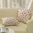 thumbnail image 4 of Christmas Pillow Covers 18x18 Set of 2 Inch, Christmas Decor Pillowcase Xmas Tree Geometric Red Throw Pillows Winter Farmhouse Holiday Decorations Square Christmas Cushion Covers for Couch Home, 4 of 6