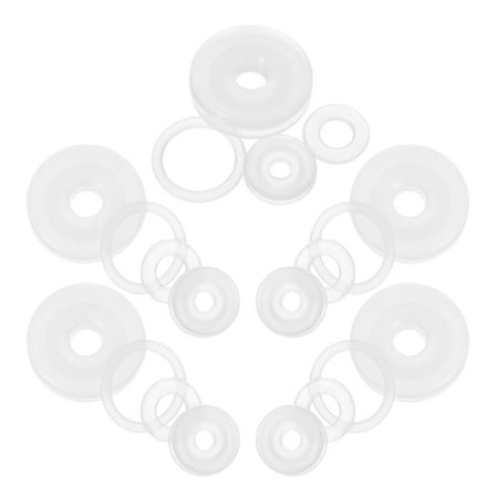 Homoyoyo 20-Piece Electric Pressure Cooker Accessories Set with White Rubber Sealing and Float Valve Replacement Parts