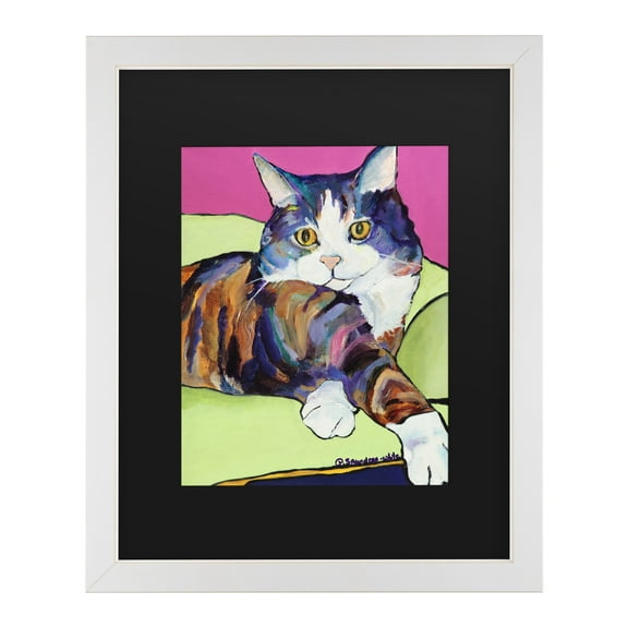 Trademark Fine Art 'Ursula' Canvas Art by Pat Saunders-White