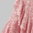 thumbnail image 5 of PatPat Family Matching Dresses Kids Girl 8-9T Mommy and Me Cotton Ribbed Spliced Floral Print Ruffle Trim Tulip Hem Cami Dresses, Girl Dresses, 5 of 12