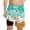 swim trunk 35#Mint Green, variant on WAYUTE Boys Swim Trunks with Compression Liner Elastic Waist Soft Swim Shorts with Inner Pocket for Kids Bathing Suit Surfing Swimming