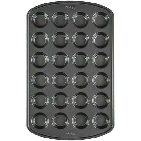 

Wilton Perfect Results Premium Non-Stick Mini Muffin and Cupcake Pan 24-Cavity