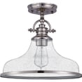 thumbnail image 6 of GRTS1714BN Quoizel Lighting Grant - 1 Light Semi-Flush Mount-Brushed Nickel Finish, 6 of 7