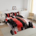 thumbnail image 3 of Erosebridal Abstract Ombre Bedding Sets Twin with Comforter, Geometric Duvet Insert, Watercolor Ink Decor, Reversible 2 Pieces, 3 of 8
