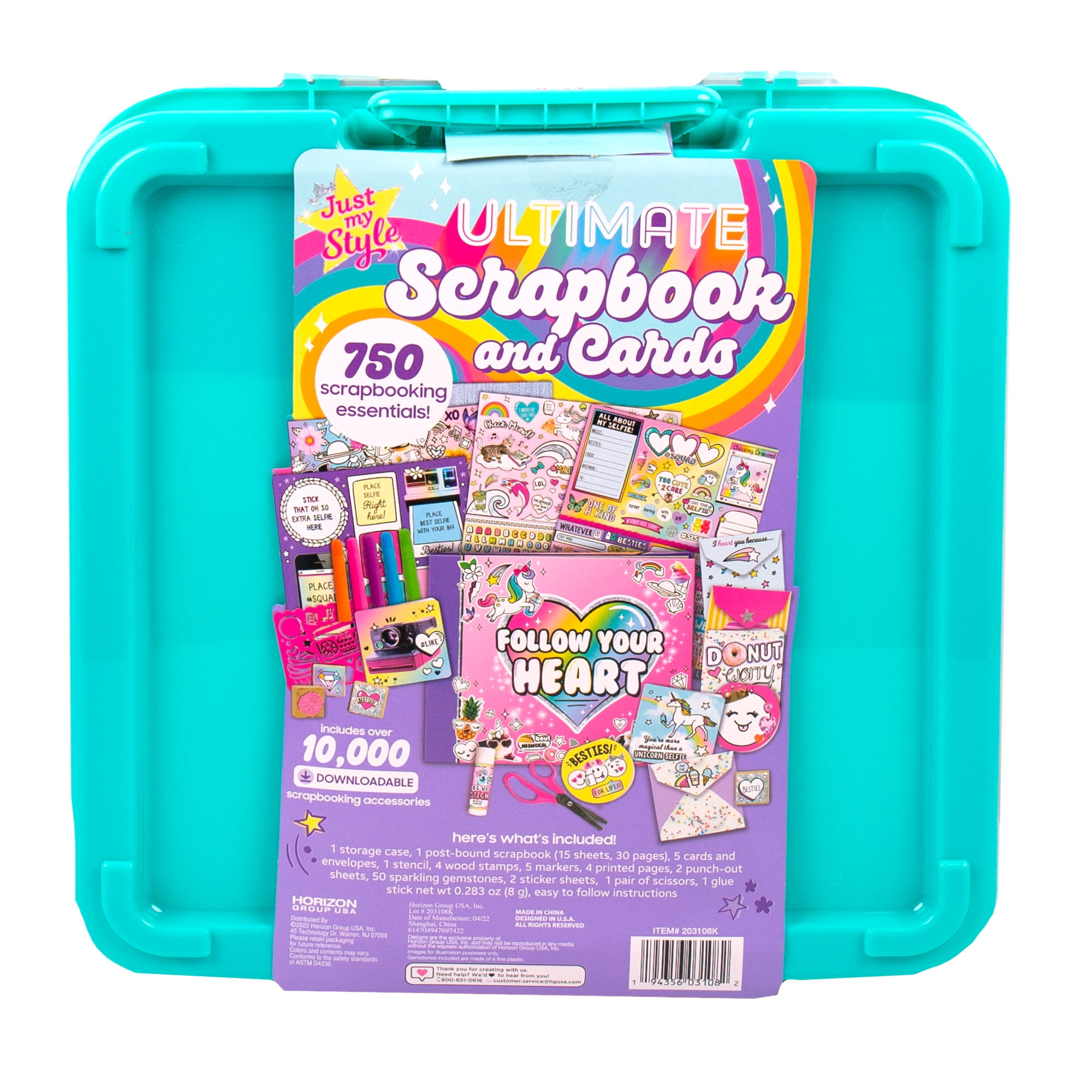 ultimate scrapbook kit with 100+ stationary essentials, Five Below