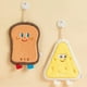 thumbnail image 4 of Pañuelo Coreano de Terciopelo Grueso de Tres Capas, Diseño Bordado Suave, Absorbente de Agua Rápida, Estampados de Dulces Horneados, Ideal para Limpiar Las Manos En La Cocina, Uso Doméstico, 4 Colore, 4 of 6