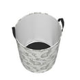 thumbnail image 3 of Daiia Hand Drawn Rabbit Round Laundry Basket with Handles Thickened Waterproof Circular hamper,Dirty Clothes Storage Basket for Bedroom,Bathroom,College Dorm-Medium, 3 of 8