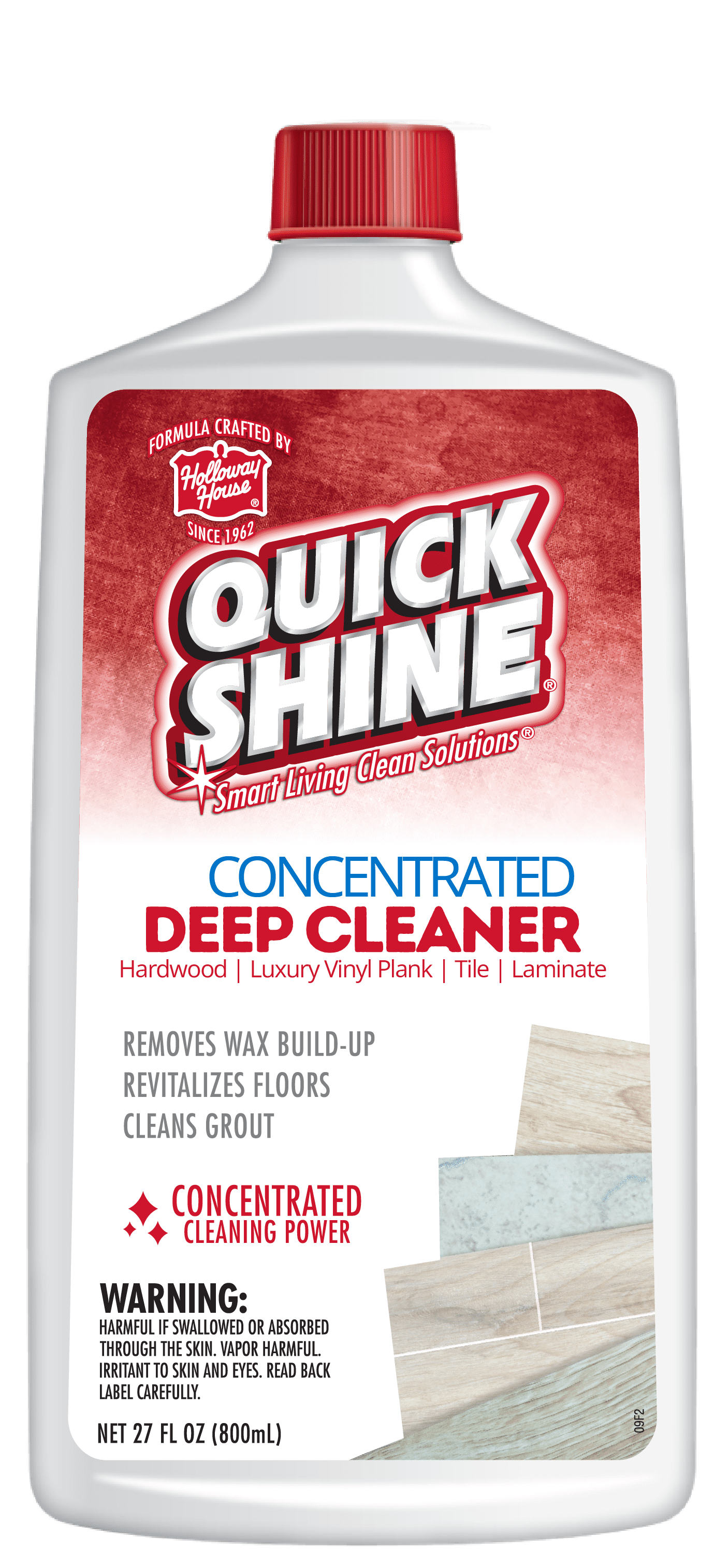 QUICK SHINE Concentrated Deep Cleaner, 27 Fluid Ounce