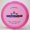 Pink, variant on Dynamic Discs Lucid Getaway Disc Golf Distance Driver, Pick Color/Weight [Stamp & Exact Color May Vary] White 175-176 grams