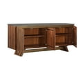 thumbnail image 3 of Picadilly 4 Door Sideboard Buffet in Acacia Wood and Concrete, 3 of 7