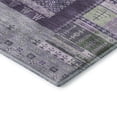thumbnail image 3 of Addison Rugs Mayfield Premium Machine Washable Transitional Stripes Purple Rectangle Rug, 3' x 5', 3 of 6