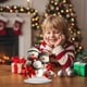 thumbnail image 4 of xihome Pack de 2 adornos navideños de Pap Noel en acrlico 2D para decoracin festiva del hogar, decoracin de mesa navideña de 20x20 cm con diseño de muñeco de nieve, 4 of 6