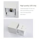 thumbnail image 3 of Lámpara De Pared Led Lámpara de pared LED Cube Porch Light (Luz blanca 10W Cuerpo humano inducción Blanco), 3 of 8
