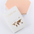 thumbnail image 5 of GENEMA Fashion Women Men Passport Cover Pu Leather Map Style Travel ID Credit Card Passport Holder Packet Wallet Purse Bags, 5 of 15