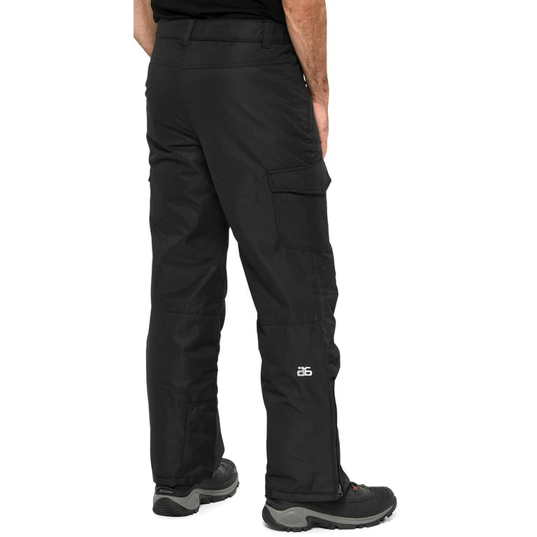 Arctix Mens Snow Sports Cargo Pants (Black, 4XL) 