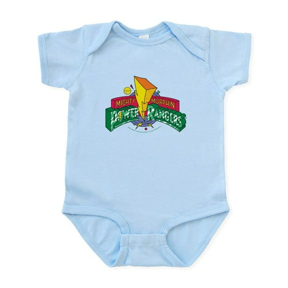 CafePress - Mighty Morphin Power Rangers Logo - Baby Light Bodysuit, Size Newborn - 24 Months