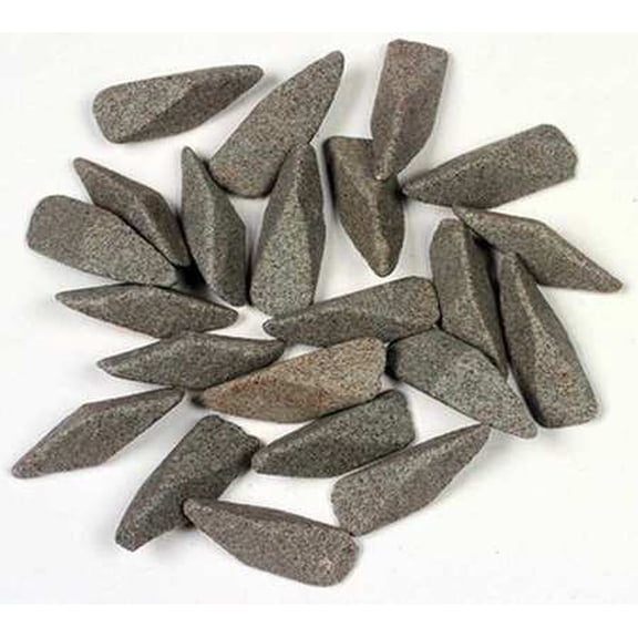 RAYTECH 41-331 Ceramic Media, Polyhedron, 3/8"