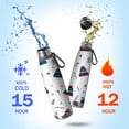 thumbnail image 2 of Christmas 29oz Stainless Steel Insulated Thermos with Tea Filter, 360° Printed Travel Bottle, Leakproof BPA-Free Flask with Anti-Slip Base, 304 Inner & 201 Outer, Vacuum Cup, 2 of 6