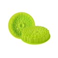 thumbnail image 1 of Inteprter Molde de silicona para flores, galleta, pastel, herramienta para hornear, de aromaterapia reutilizable, molde, utensilios de decoración de Herramientas y accesorios para hornear Verde Inteprter HA074923-03, 1 of 6