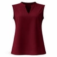 thumbnail image 1 of Blusa George para Mujer, sin Manga Vino Talla M, 1 of 4
