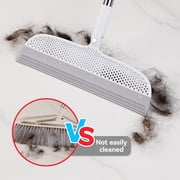 Multifunction Magic Broom,2 in 1 Long Handle Silicone Air Broom for Floor,Living Room, Kitchen,Garage, Deck