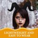 thumbnail image 1 of Ox Costume Headband Cosplay Hair Accessories Ox Horn Hairband Halloween Hairband Headband Halloween Fancy Hair Band Supply, 1 of 2